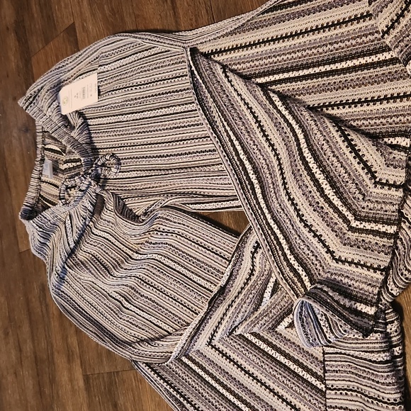 NWT Time and Tru Swimsuit Cover Pants - Split Leg, Mesh - Size Small (4-6) - Picture 4 of 5